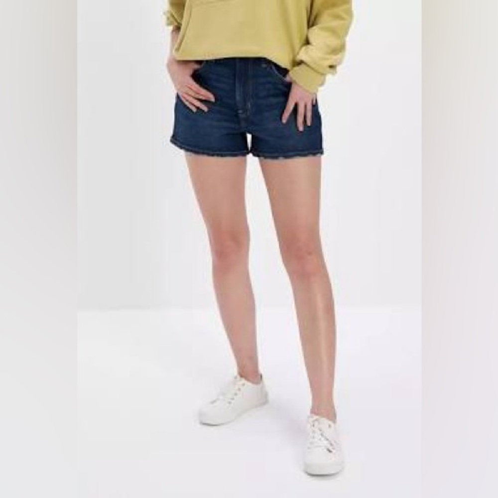 American Eagle Outfitters Blue Jean Shorts Relaxed Fit